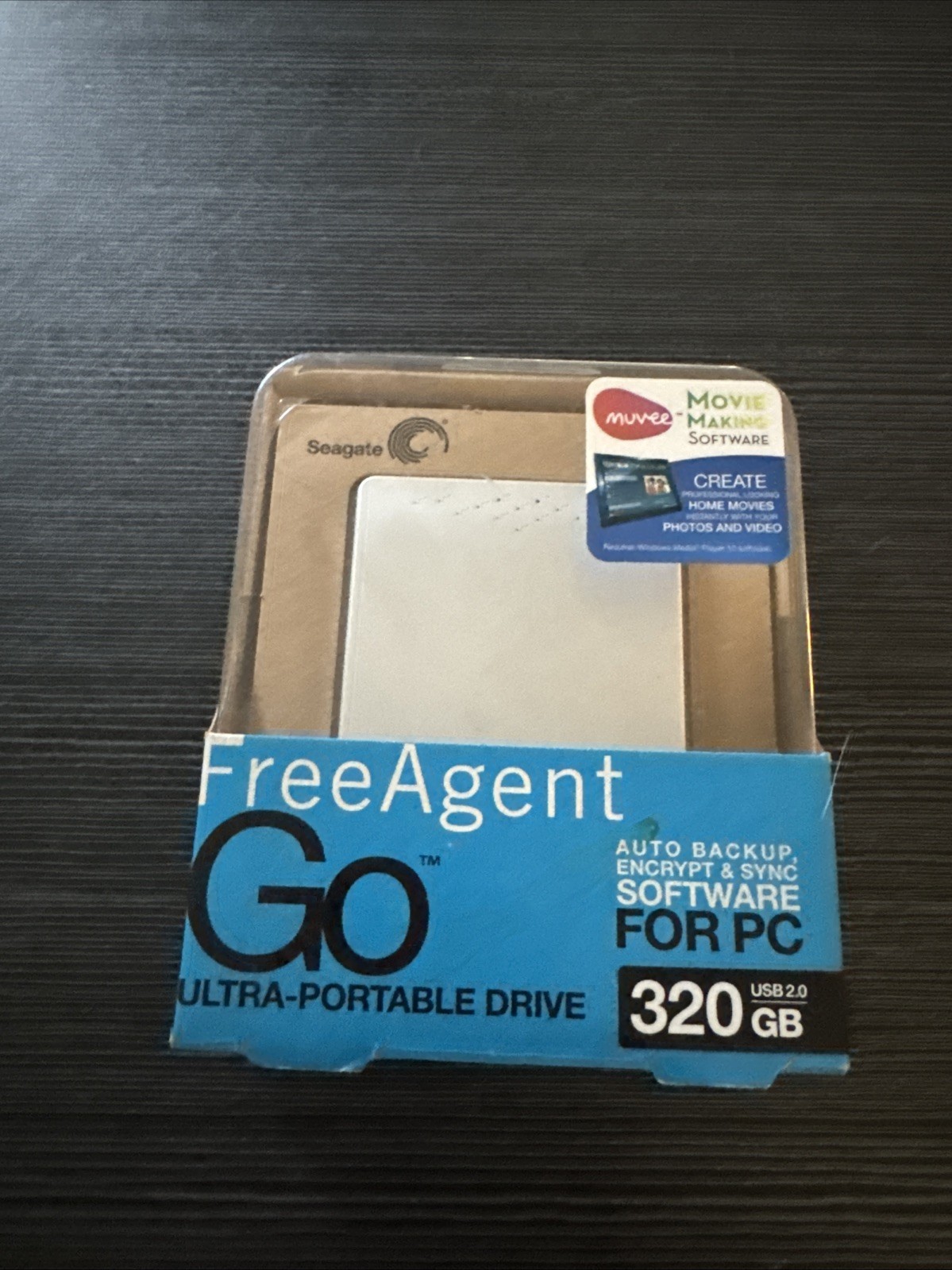 Seagate Free Agent Go 320GB Ultra Portable Hard Drive USB 2.0