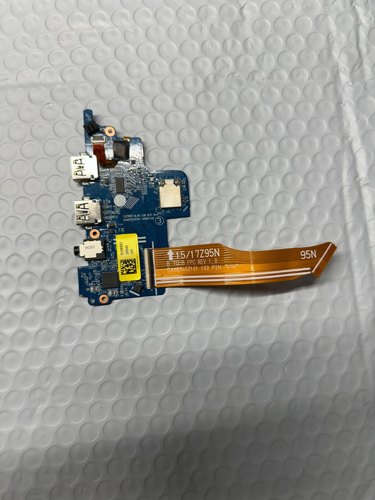 LG Gram 15z95n-g Audio / USB / Power Button Board w Cable EAX69439304