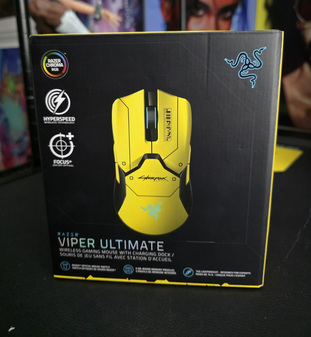 Razer Viper Ultimate Cyberpunk 2077 Edition Wireless Mouse