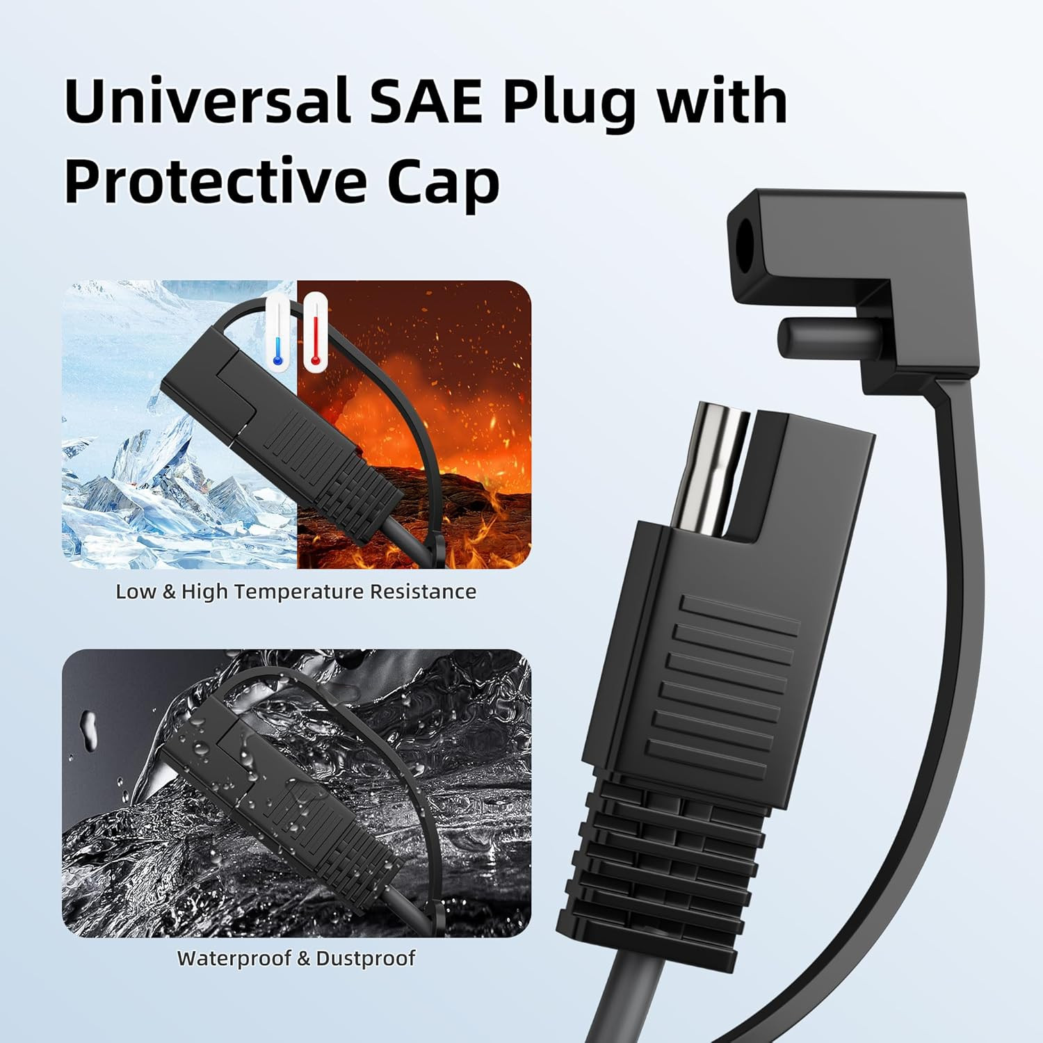 Starlink Mini Cable SAE Connector with Polarity Reverse Adapter, Starlink Min...