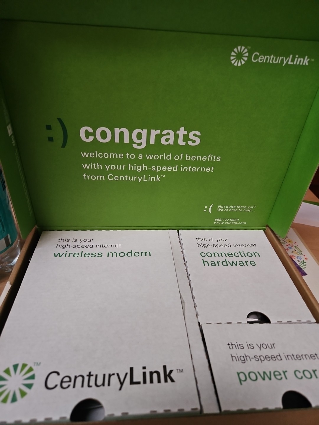 QWEST CENTURYLINK ACTIONTEC 4 PORT PK5000 WIRELESS DSL ROUTER/MODEM I3.5