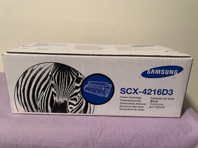 OEM Samsung SCX-4216D3 Black Toner Cartridge 3k SCX 4016 4116 4216F - New Sealed