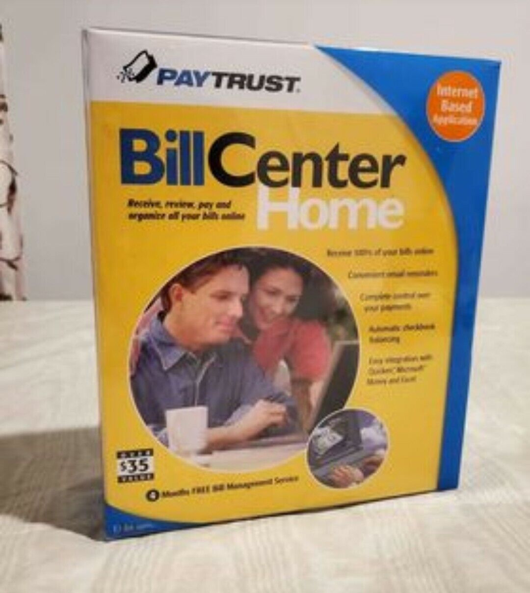 Bill Center Home (Online Bill Management service) Windows 95/98/Me/NT/2000