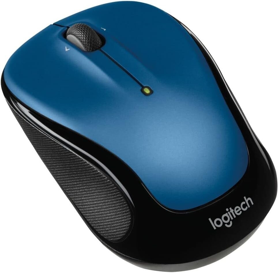 Logitech M325S Wireless Mouse with nano USB receiver - BLUE - 910-007526