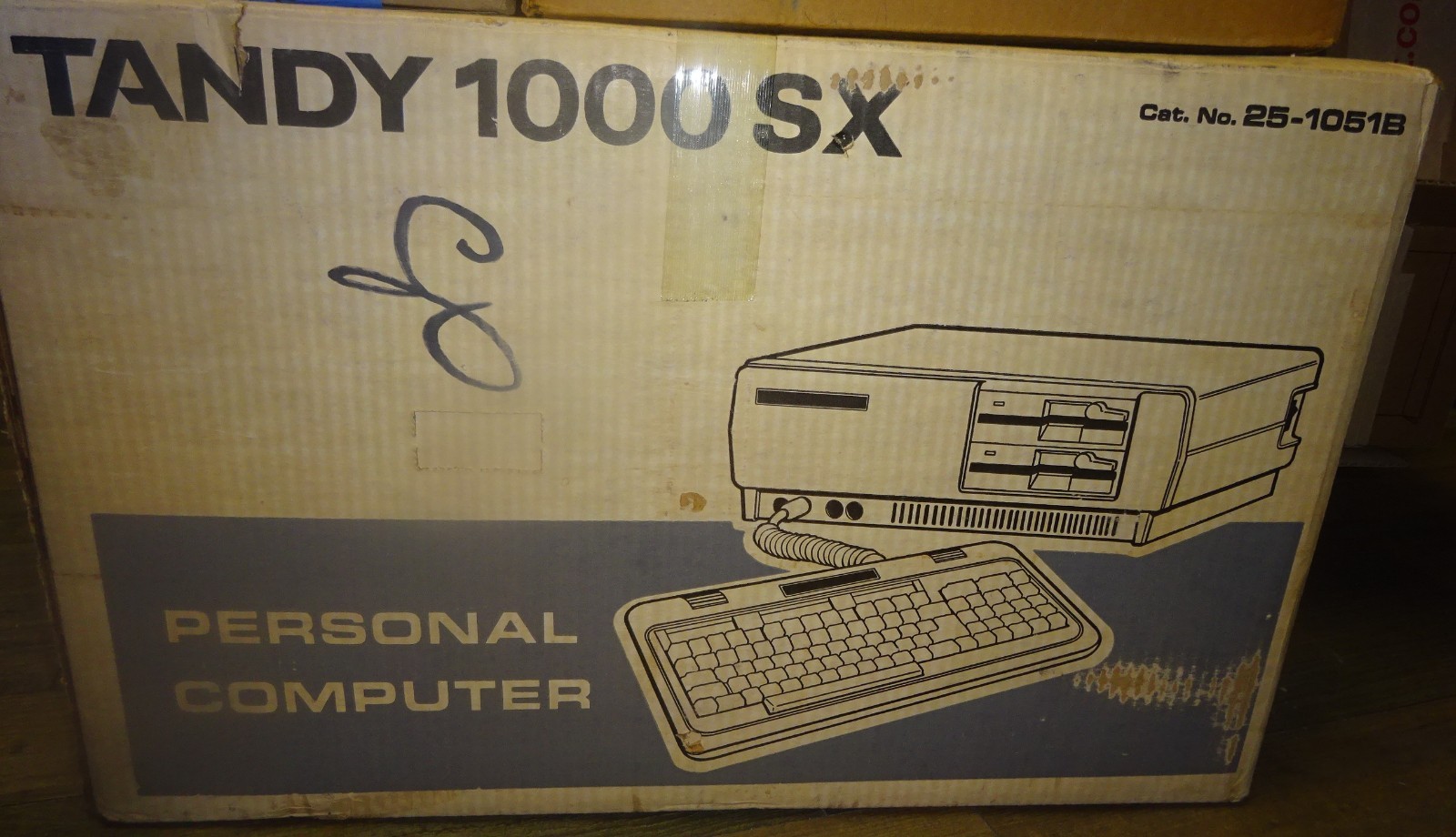 Vintage Tandy 1000SX - 640k DOS 3.2