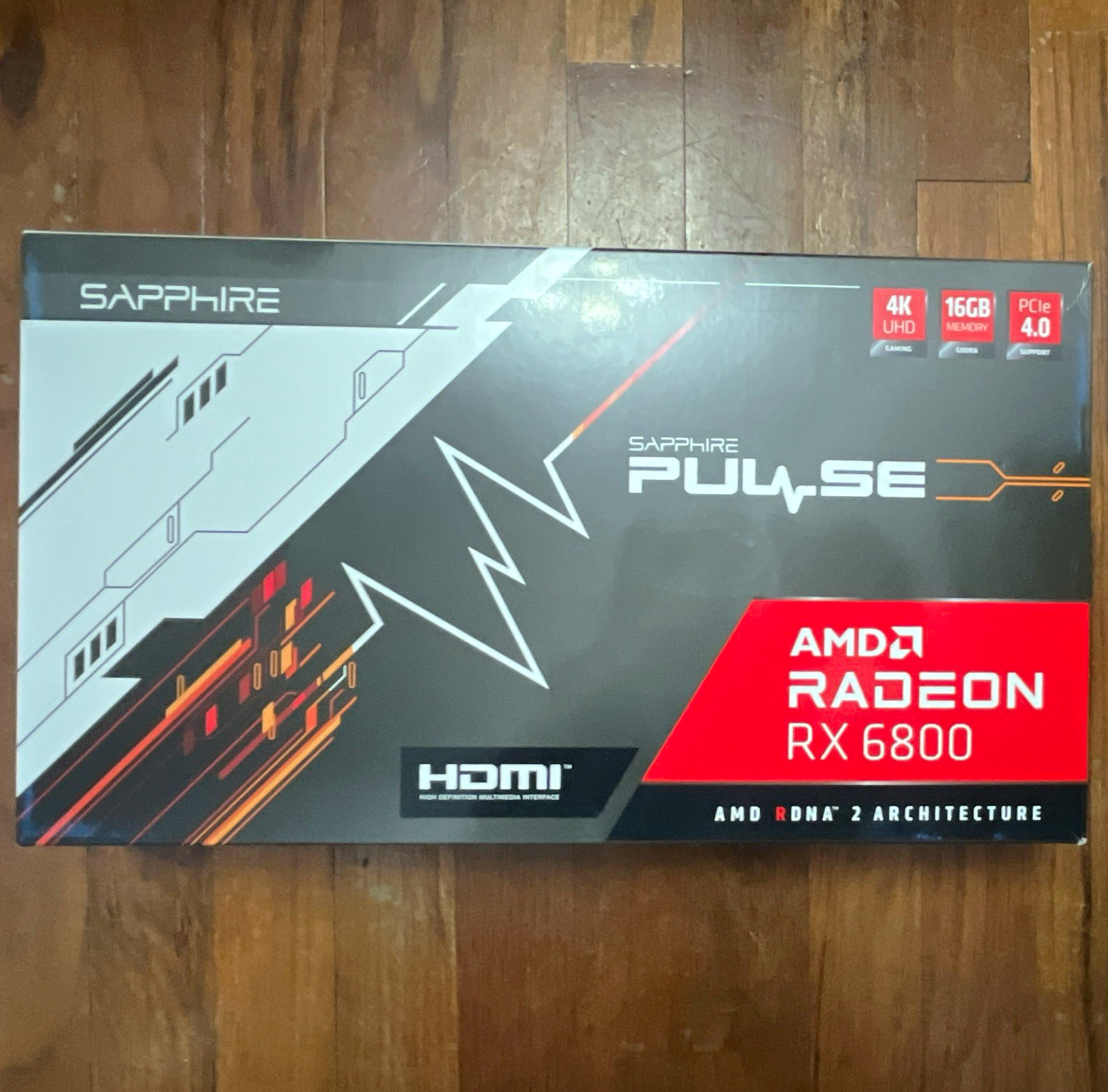 SAPPHIRE PULSE AMD Radeon RX 6800 16GB Fan Heatsink Multiple Monitor