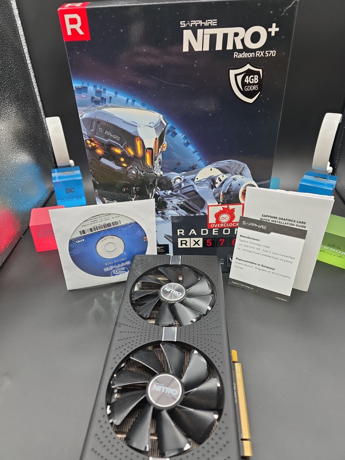 SAPPHIRE NITRO+ AMD Radeon RX 570 G5 4GB GDDR5 Graphics Card (11266-14-20G)