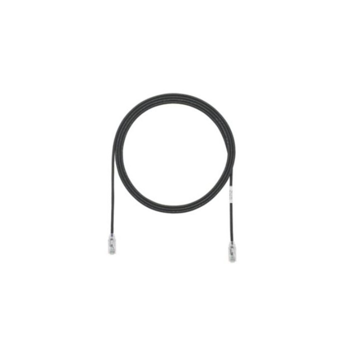 Panduit UTP28SP7BL Patch Cord Cat 6 UTP 28 AWG Copper 7 ft Black