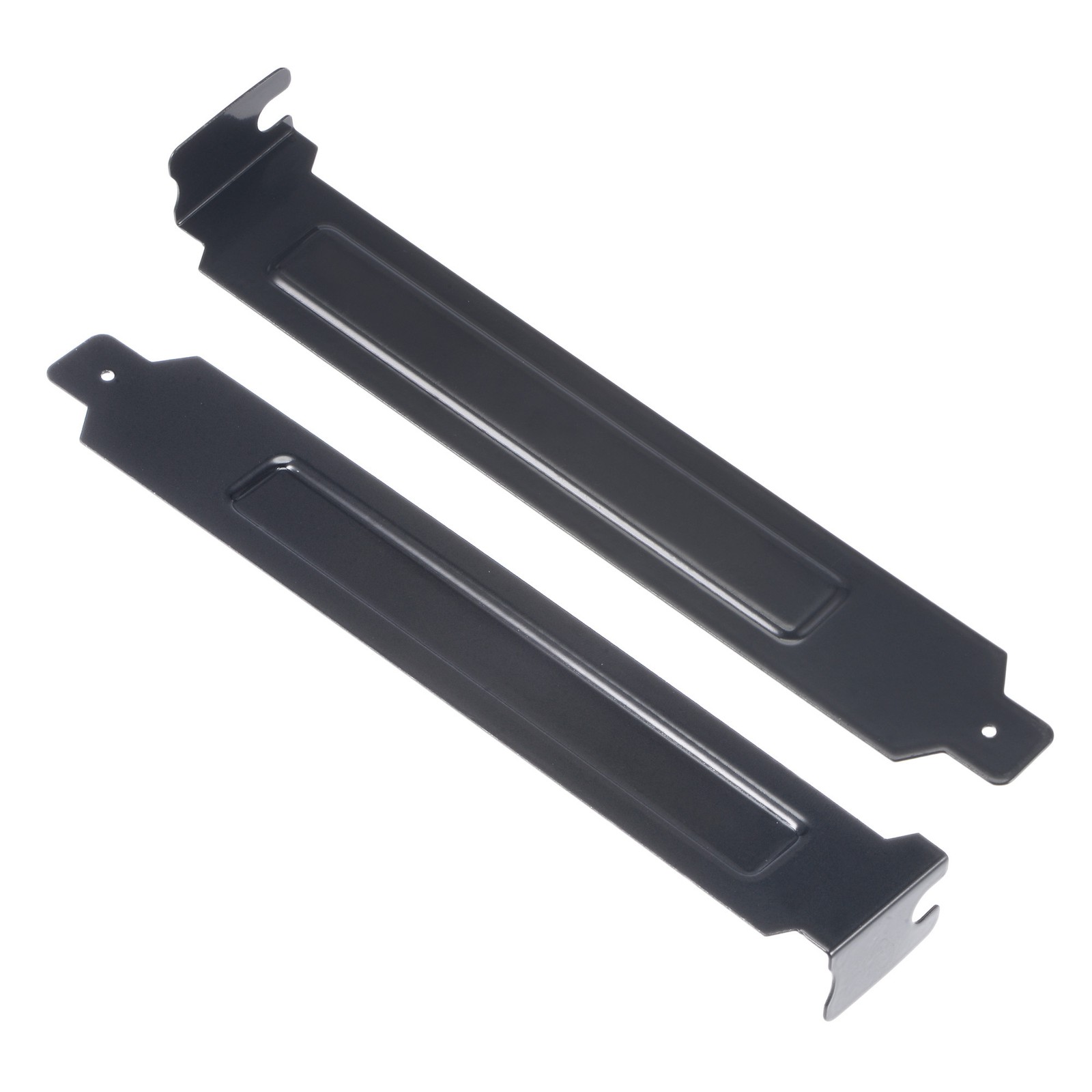 10 Pack PCI Slot Covers with Screws for PC Case Dustproof Black
