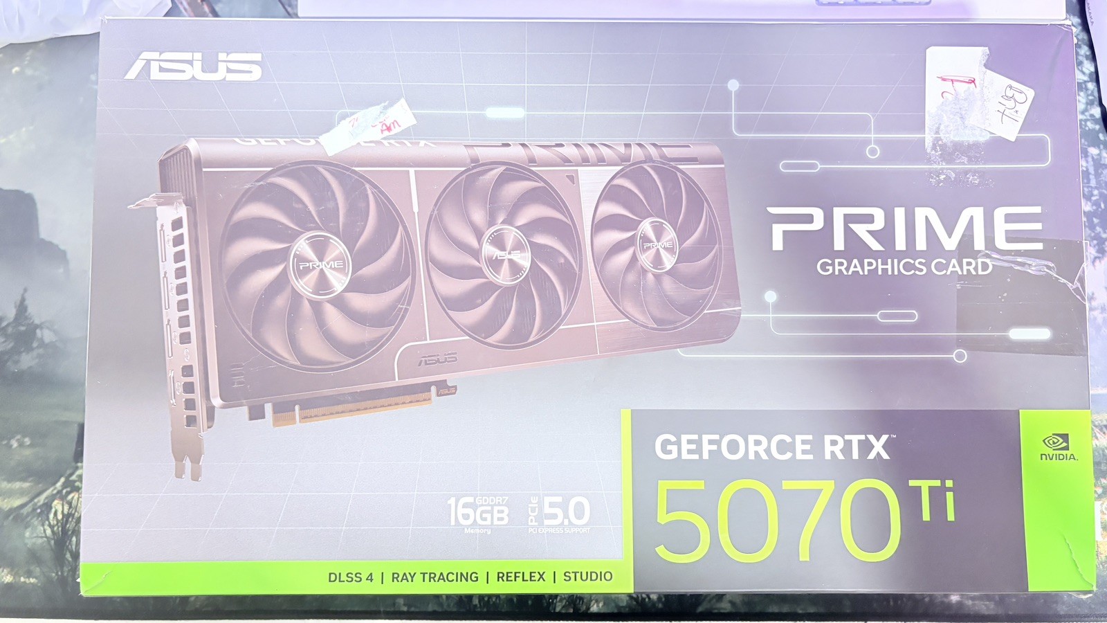 ASUS PRIME GeForce RTX 5070 TI 16GB GDDR7 Graphics Card