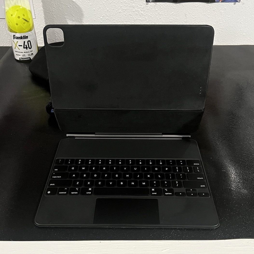 Apple Magic Keyboard Folio/Case (Black) for Apple iPad Pro  3/4/5 Gen 12.9 inch