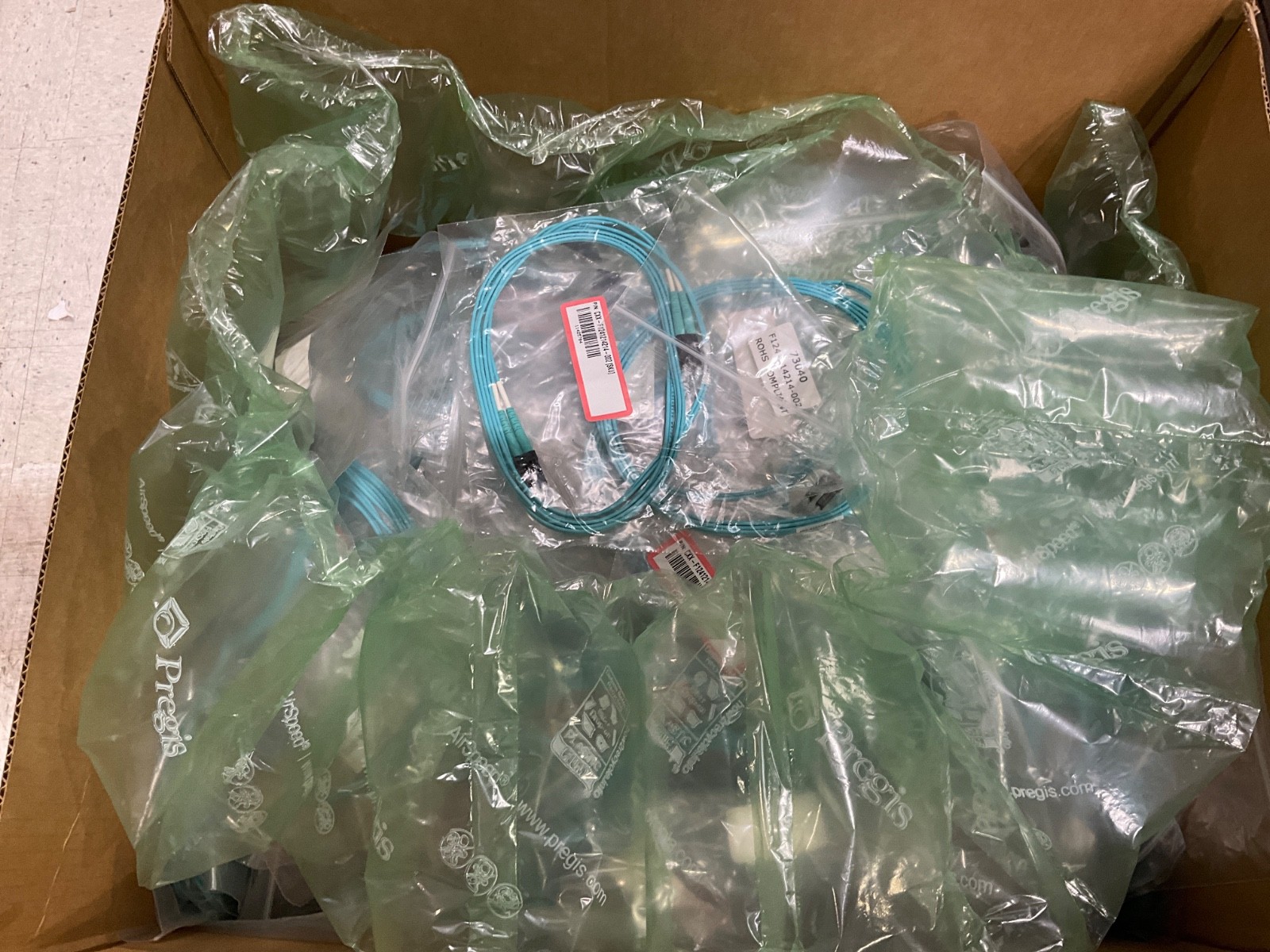 CCX OM3 Duplex MultiMode LC LC Fiber Cable 2 meters F1241214214-002 NEW SEALED✅✅
