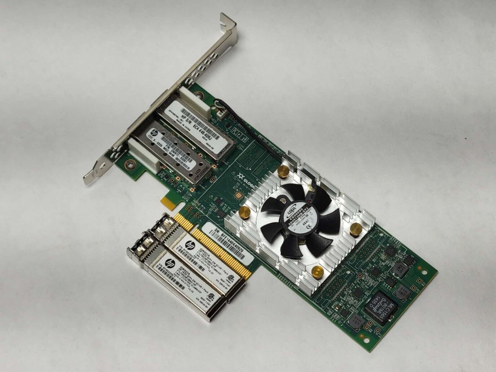 HPE QLogic QLE2662 2-Port 16Gb SFP+Fibre Channel HBA Network Card with 2 SFPS