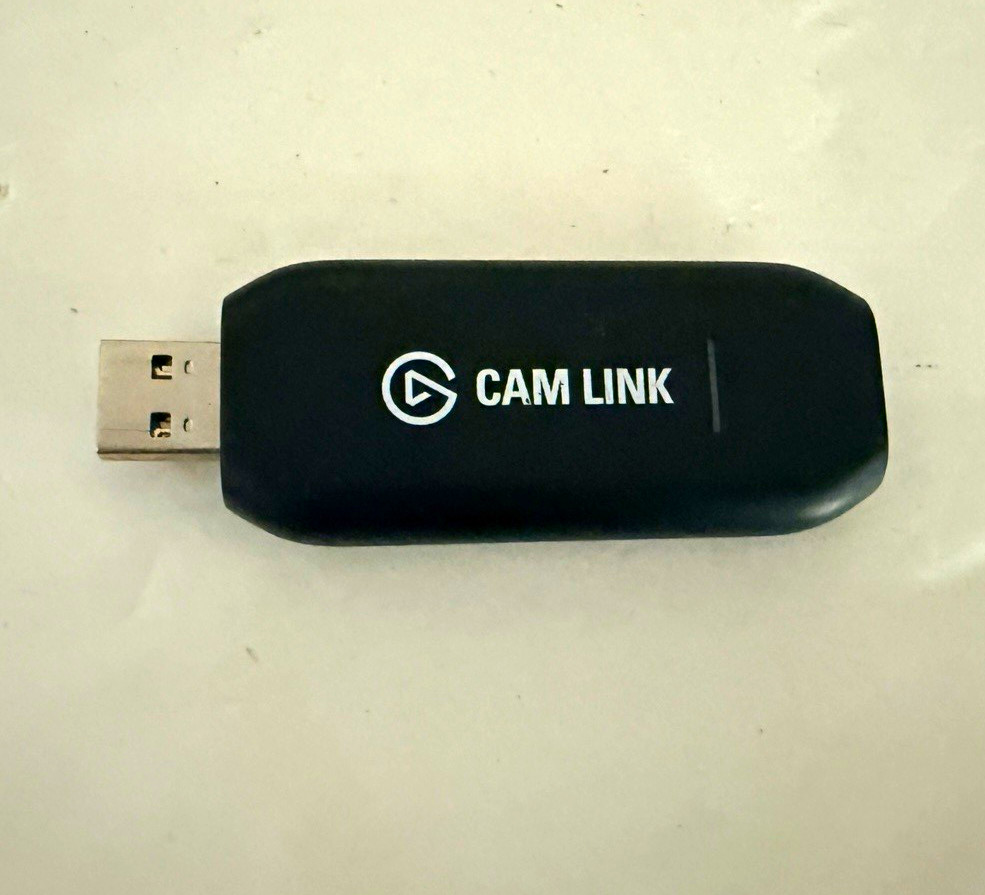 Elgato Cam Link 4K USB 3.0 HDMI Capture Card 20GAM9901 Tested Working