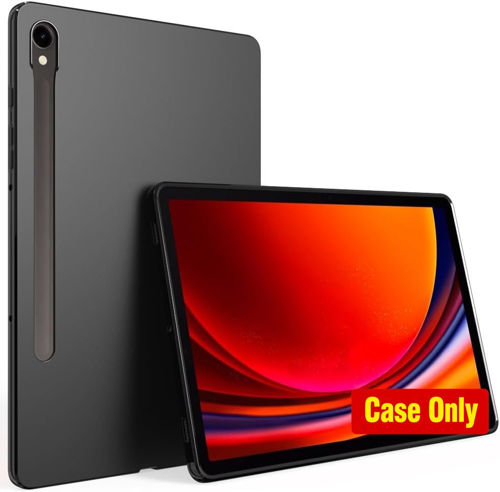 Slim Soft TPU Protective Case for 2023 Samsung Galaxy Tab S9 11 Inch, Black