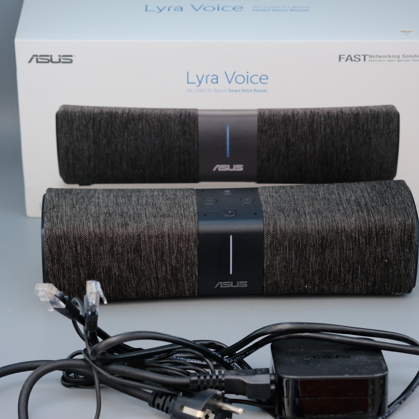 ASUS LYRA VOICE - Wi-Fi Tri Band Router - AiMesh + Bluetooth + ALEXA