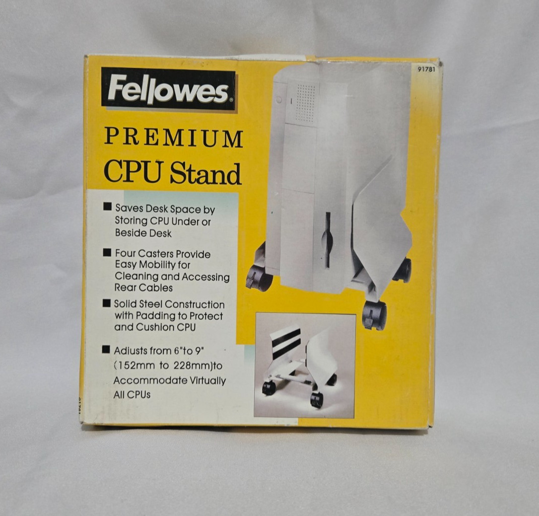 Fellowes CPU Stand Premium Wheeled Stand