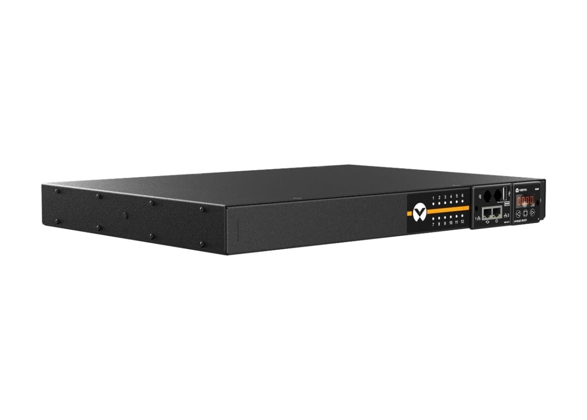 Vertiv VP52100 Vertiv Geist Switched Rack PDU 1U Rack 20A NEMA 5-20R 5-20P Horiz