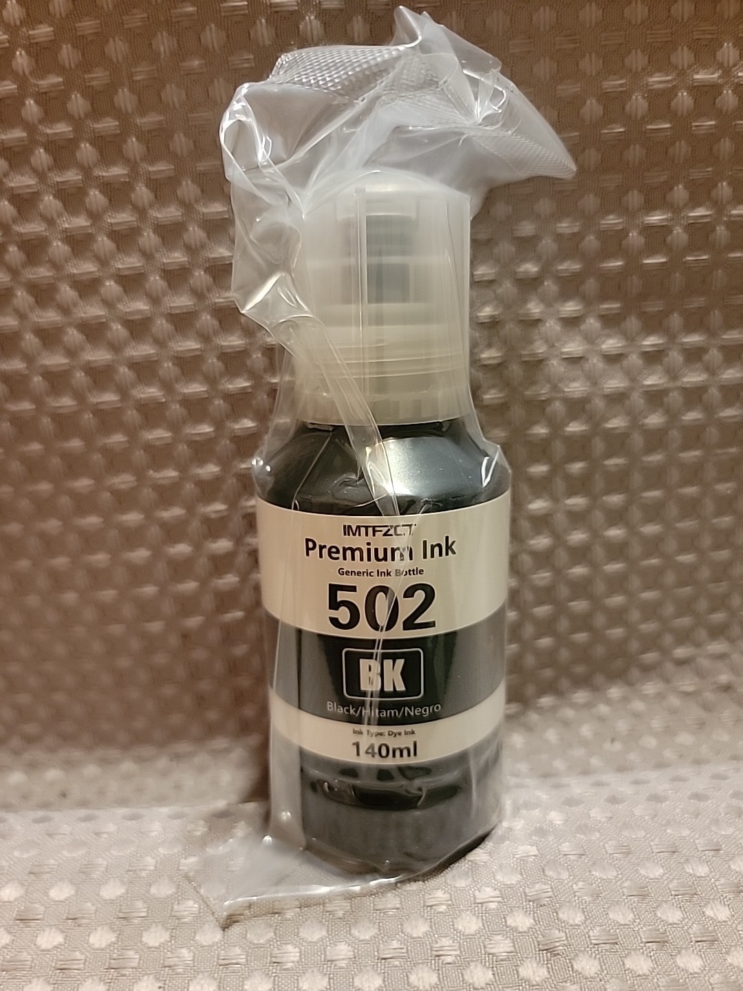 IMTFZCT Premium Ink Refill Generic Ink Bottle for T502, 3710, ET-3850, ET-3750