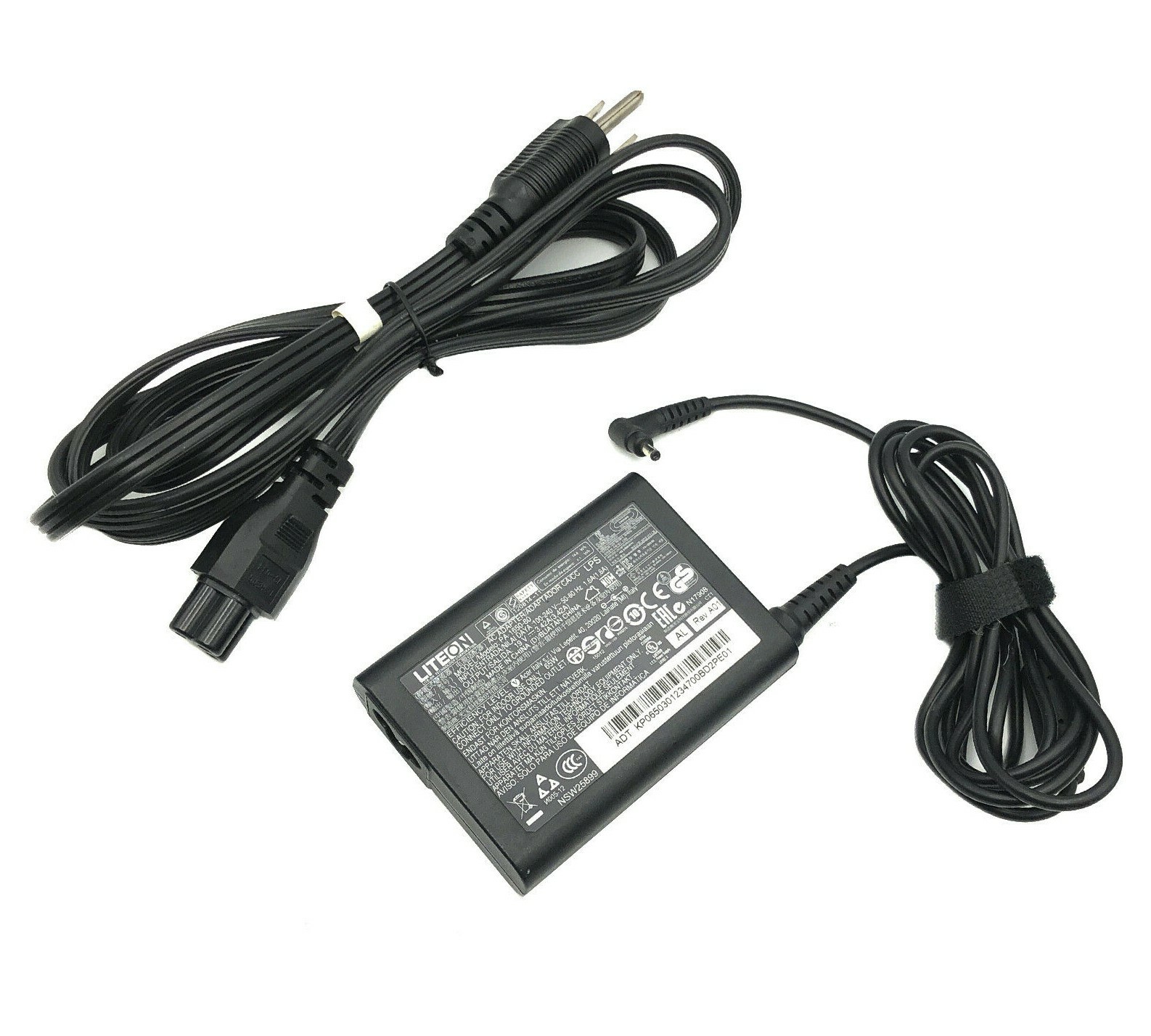 Genuine LiteOn 65W Adapter Charger For Acer Aspire Vero AV15-51 AV15-52 Laptop