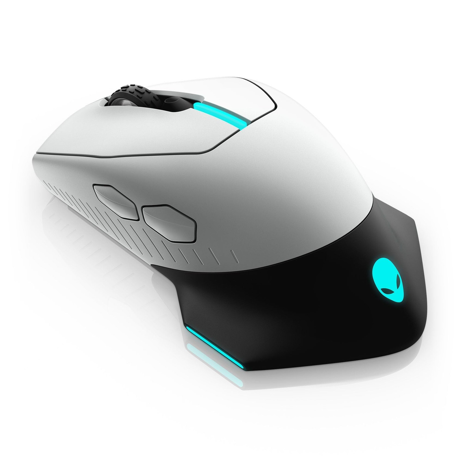 Alienware Wired/Wireless Gaming Mouse AW610M - 16000 DPI, Optical Sensor, Amb...