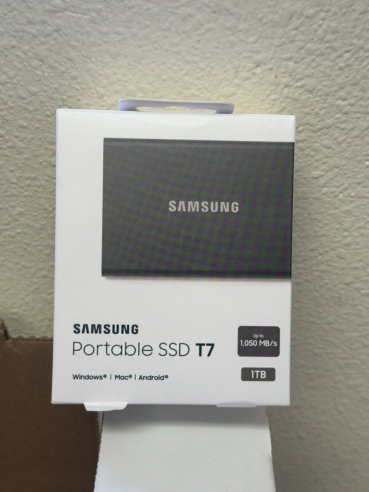 Samsung Portable SSD T7 MU-PC1T0T Solid state drive encrypted 1 TB external USBC