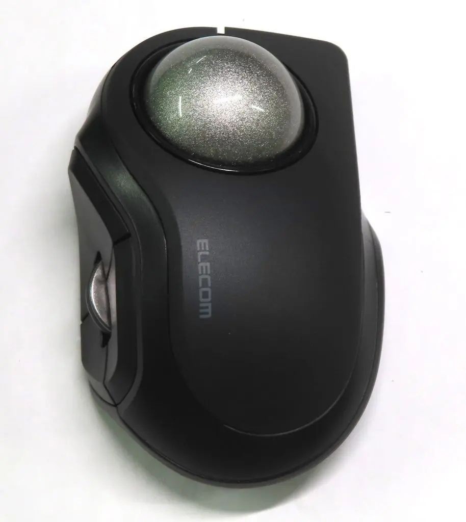 ELECOM bitra M-MT2MRSBK Quiet Trackball Mouse Bluetooth & 2.4GHz Wireless Black