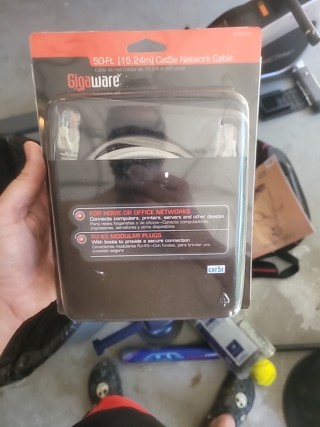 NEW - Radio Shack - Cat 5E 50 Foot or 15.2Meter - 5E RJ-45 8C Network Cable