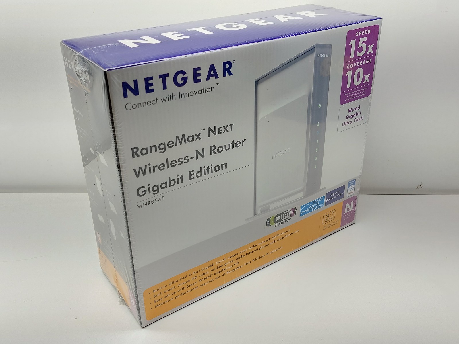Netgear WNR854T RangeMax Next Wireless-N Router Gigabit Edition 606449047271