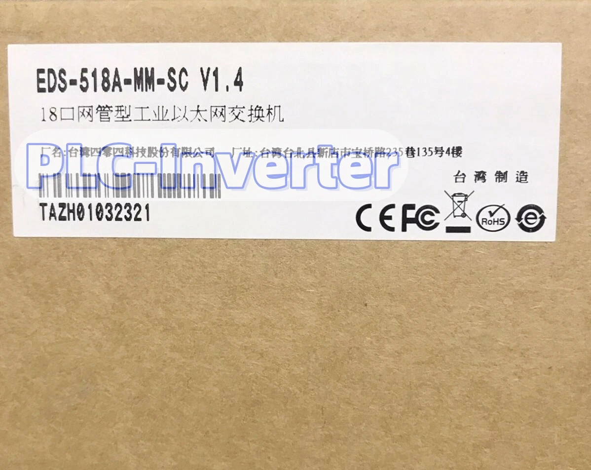 1PC New Moxa EDS-518A-MM-SC Ethernet Industrial Switch  DHL/FedEX#