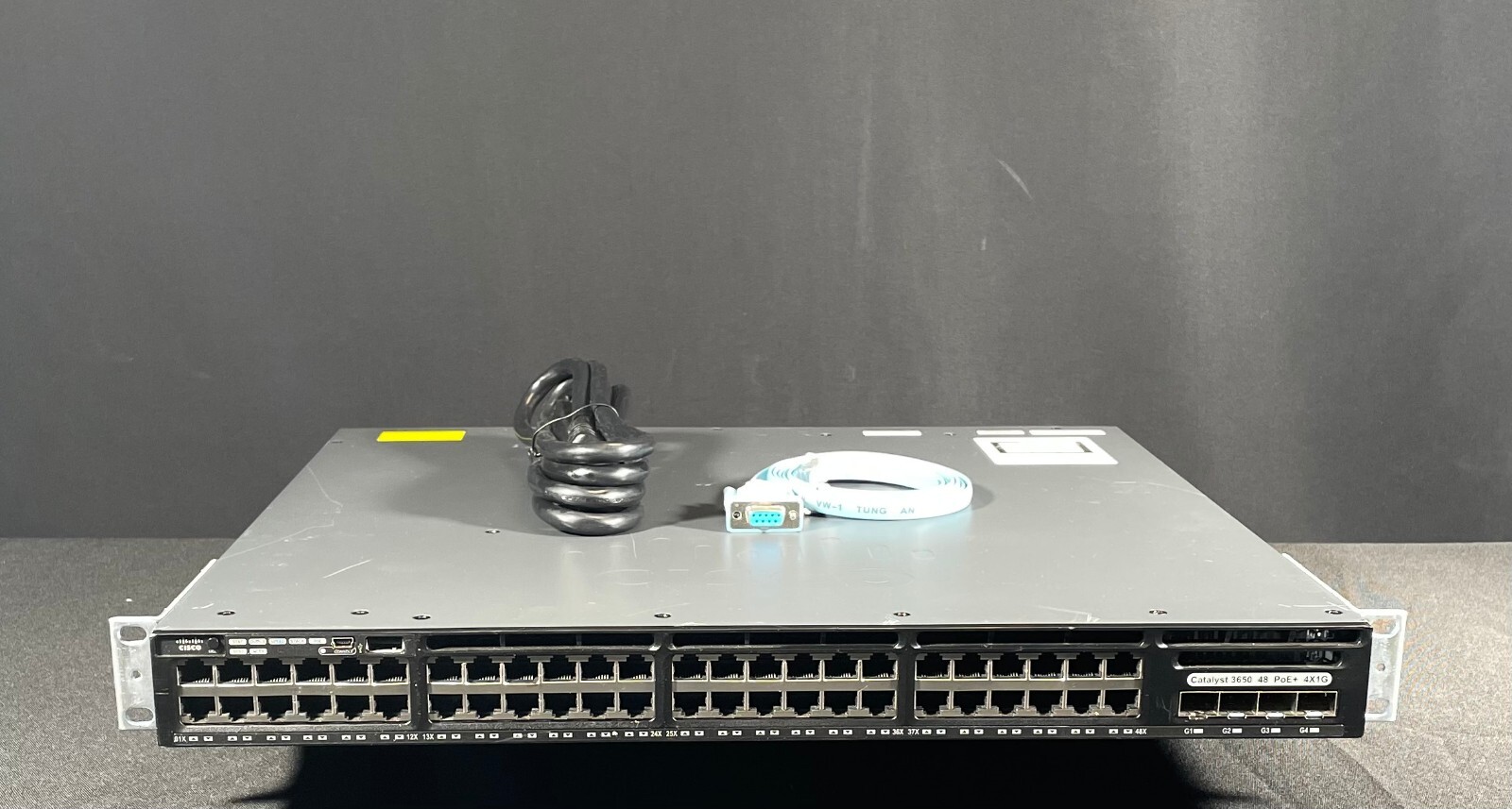 Cisco WS-C3650-48PS-S 48 Port PoE Gigabit Switch - Same Day Shipping