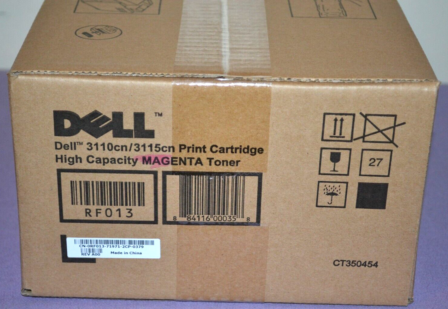 Dell RF013 Magenta High Capacity Toner Cartridge CT350454 For 3110cn/3115cn~~NEW
