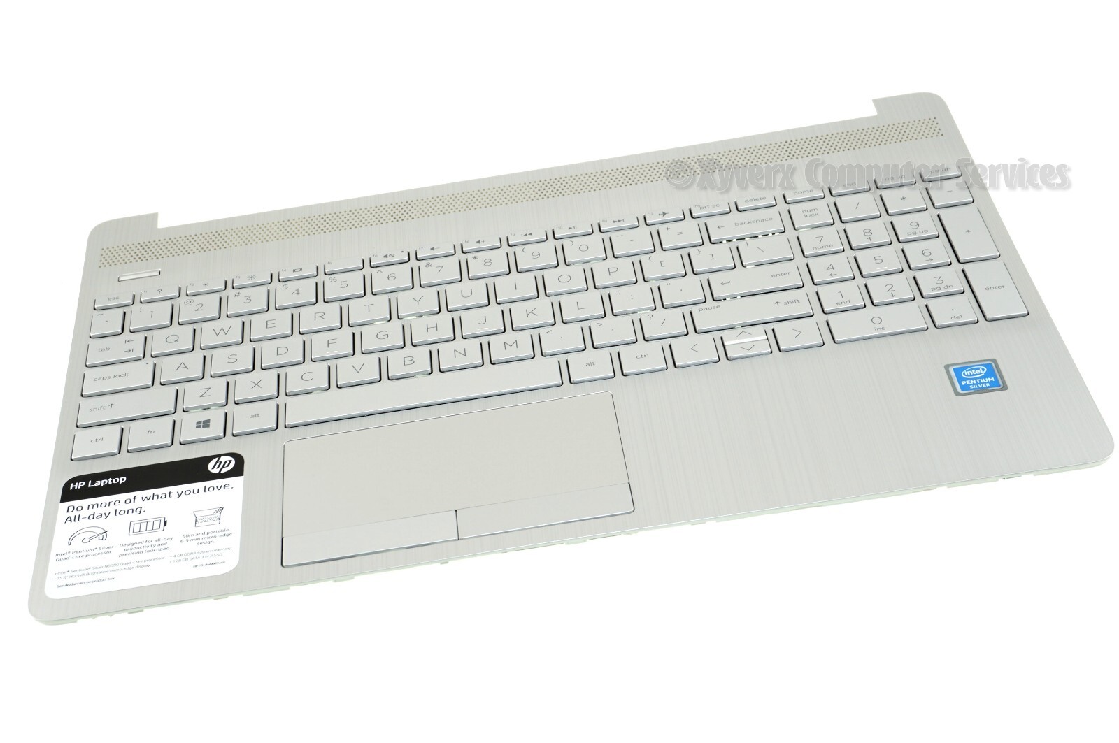 L52023-001 AP2H8000510 GENUINE HP TOP COVER W KEYB 15-DW0081WM (B) (FE26-FF23)