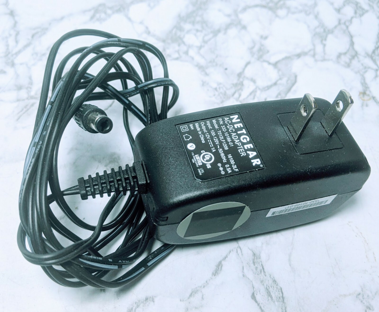 OEM NETGEAR AC-DC ADAPTER P/N# 332-10166-01 model # T012LF1209 12V 1A G5.4
