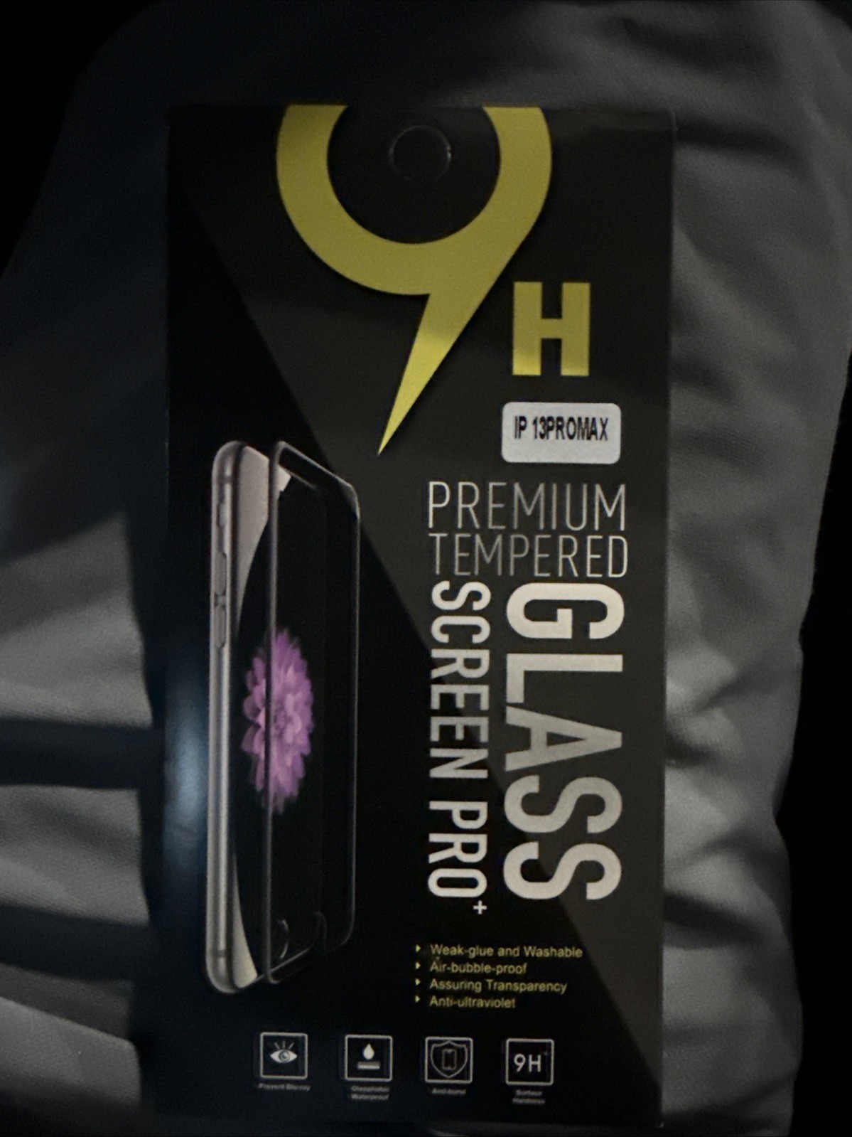 Premium temper glass screen pro