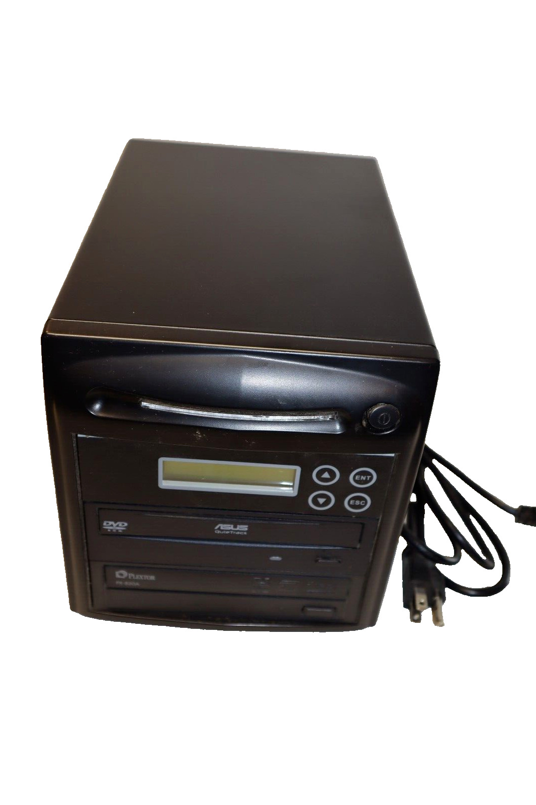 Systor Duplicator 1-1 Burner 20X CD DVD Duplication Tower USB 1DVDPX20XUSB WORKS