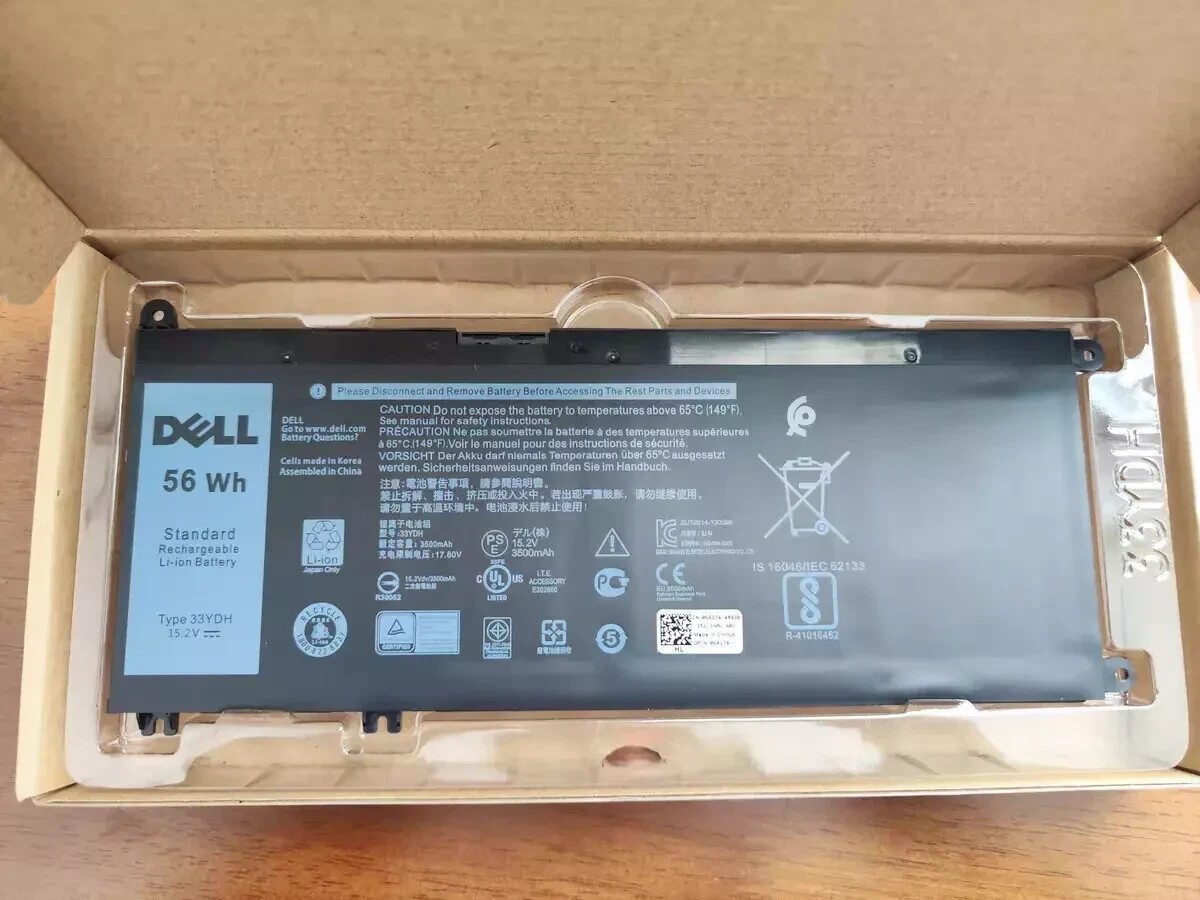 Original 56W 33YDH Battery For Dell Inspiron 17 7000 7786 7773 7778 7779 P30E001