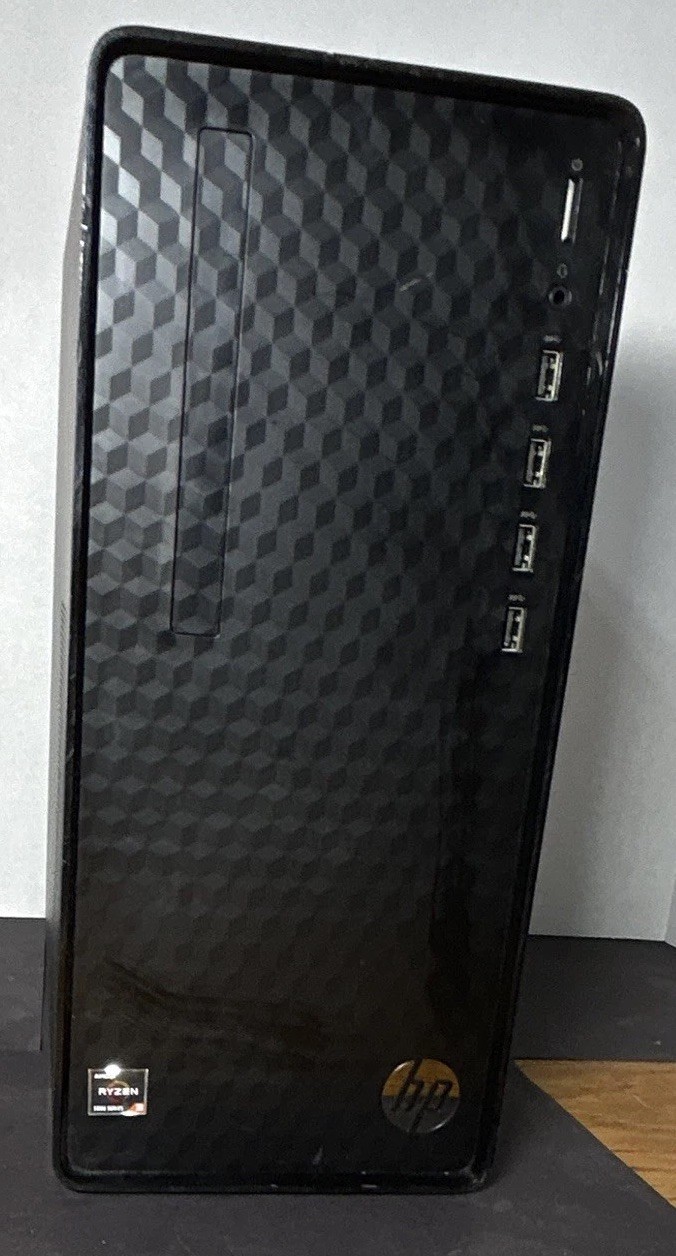 HP Desktop M01-F3214 Tower PC | AMD Ryzen 3 5300G | 8GB RAM | 256GB SSD | Win 10