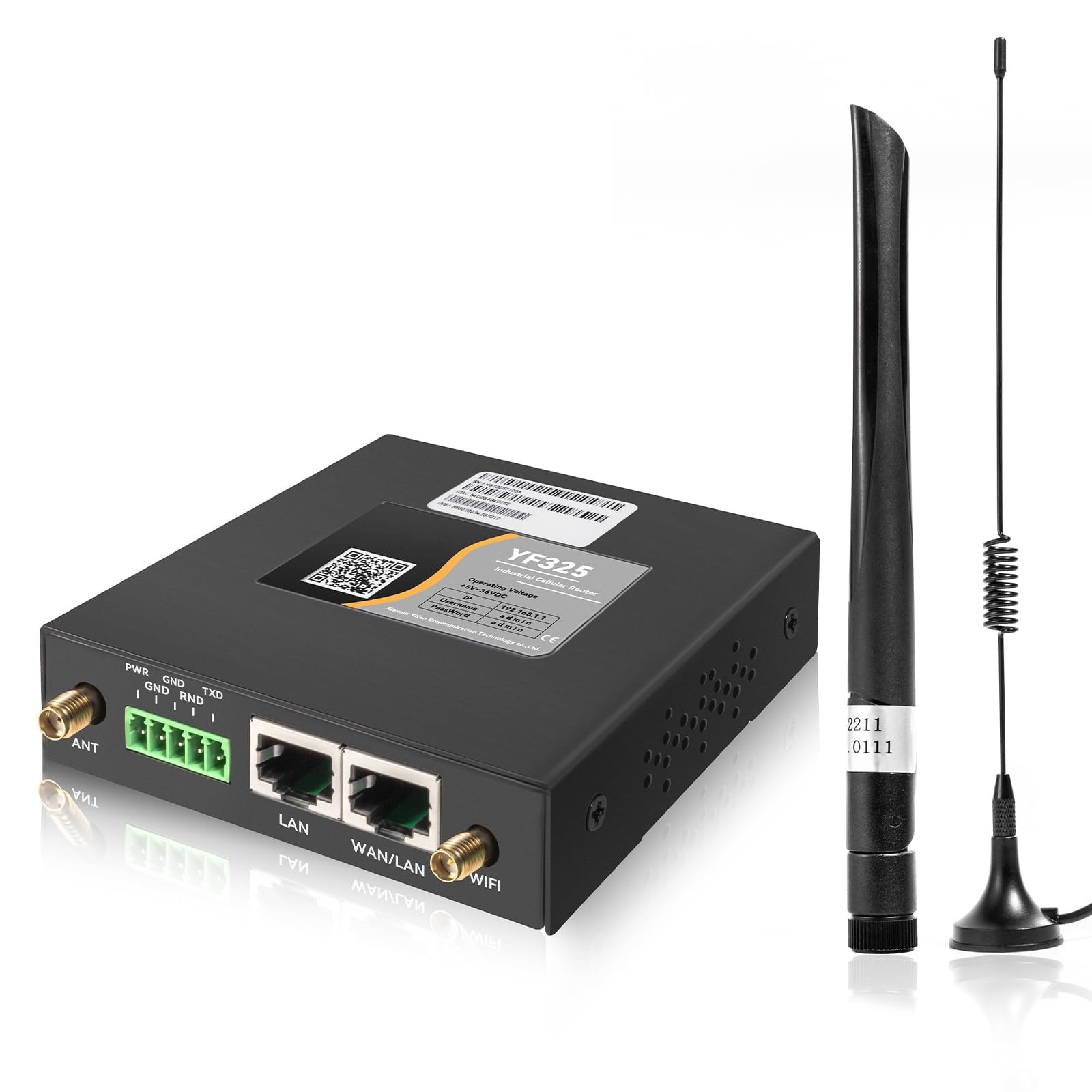 Industrial 4G LTE Router Yeacomm YF325 Dual SIM VPN