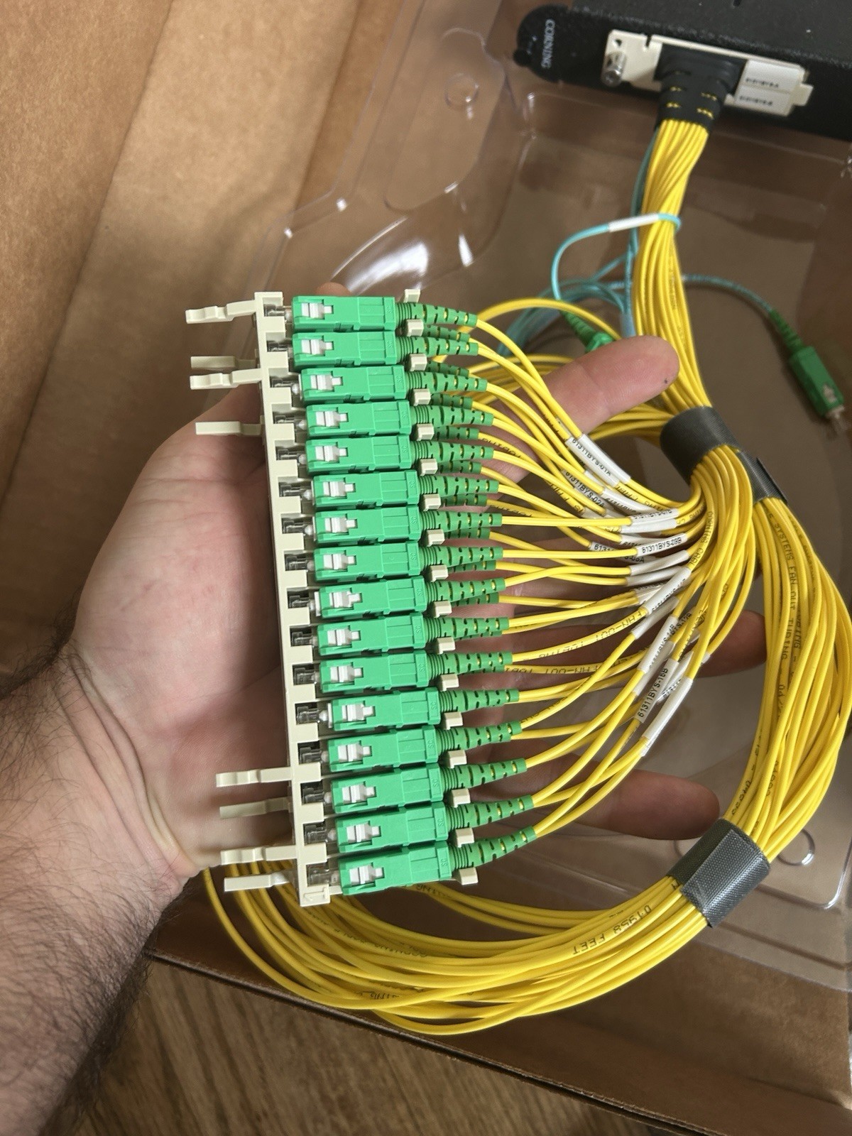Corning Splitter Module Dual 1x16 SCAPC 1x16