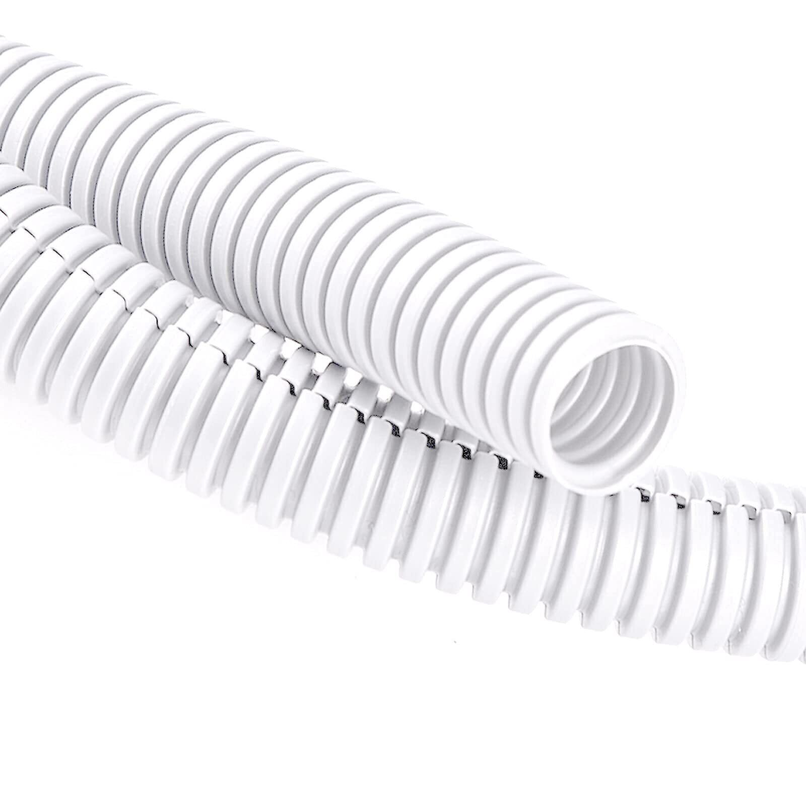 20ft 1/4 Wire Loom Split Tubing Auto Wire Conduit Flexible Cover | High Tempera