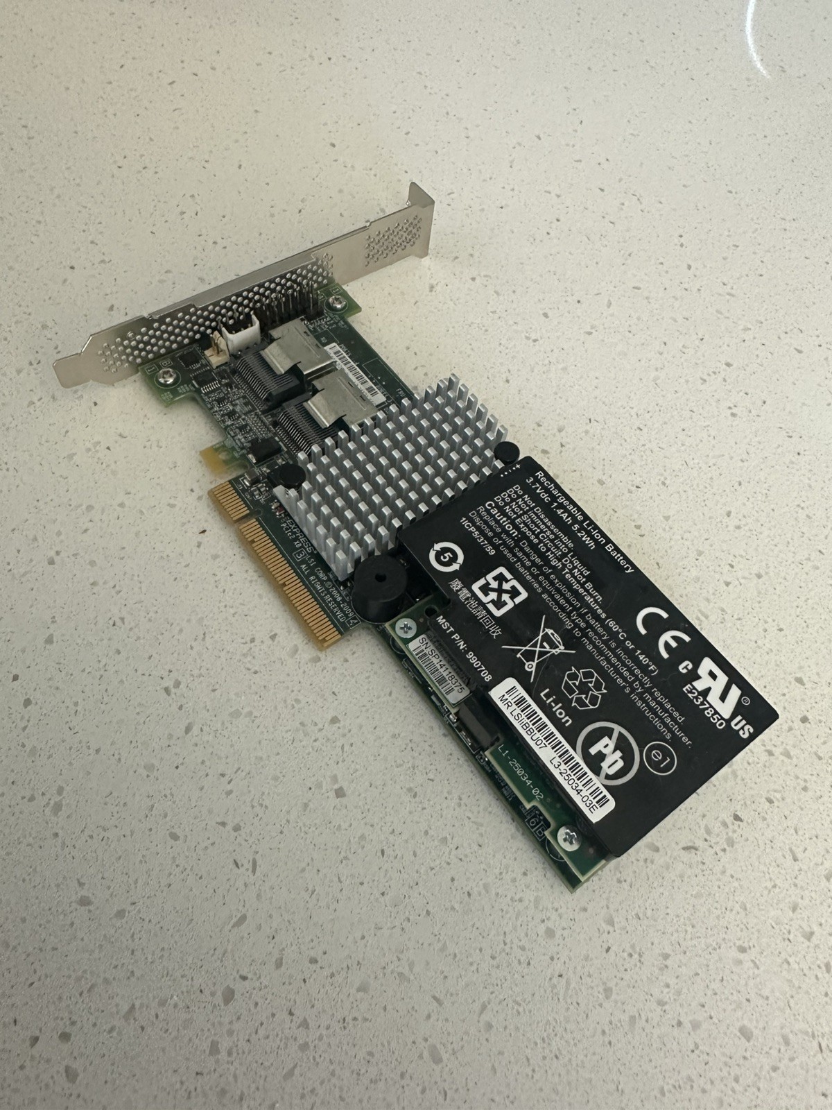 IBM ServeRAID M5014 46M0922 SAS/SATA RAID Controller w/ Battery