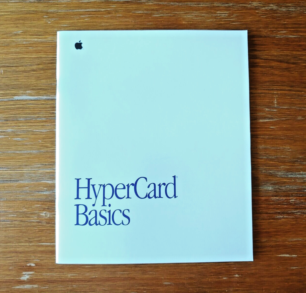 HyperCard Basics Manual - Vintage 1990 Apple Vintage Computing