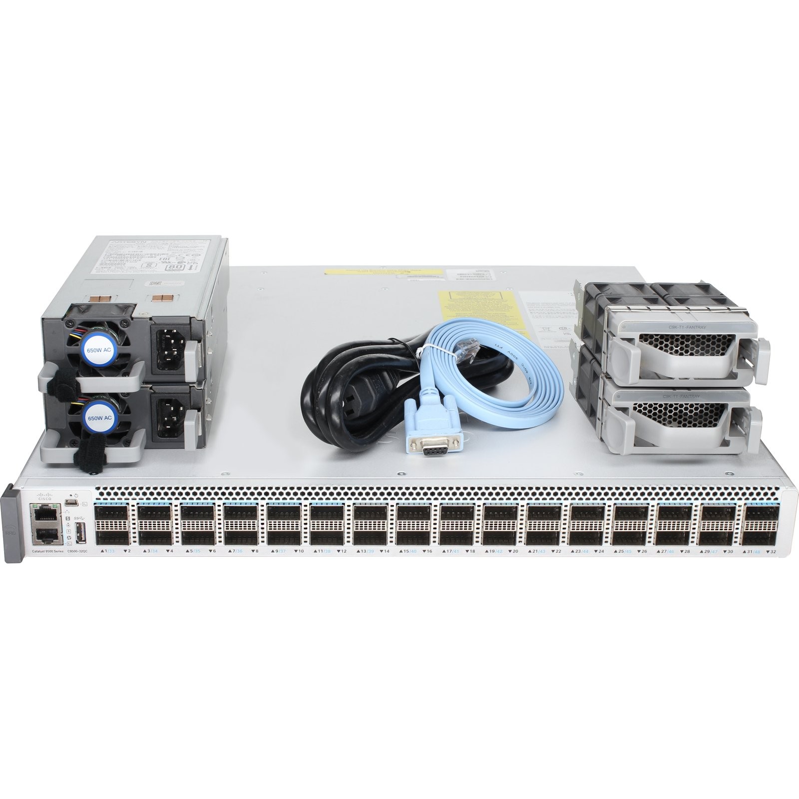 Cisco Catalyst C9500-32QC-A 32P QSFP+ 16P QSFP28 Switch (Fair)