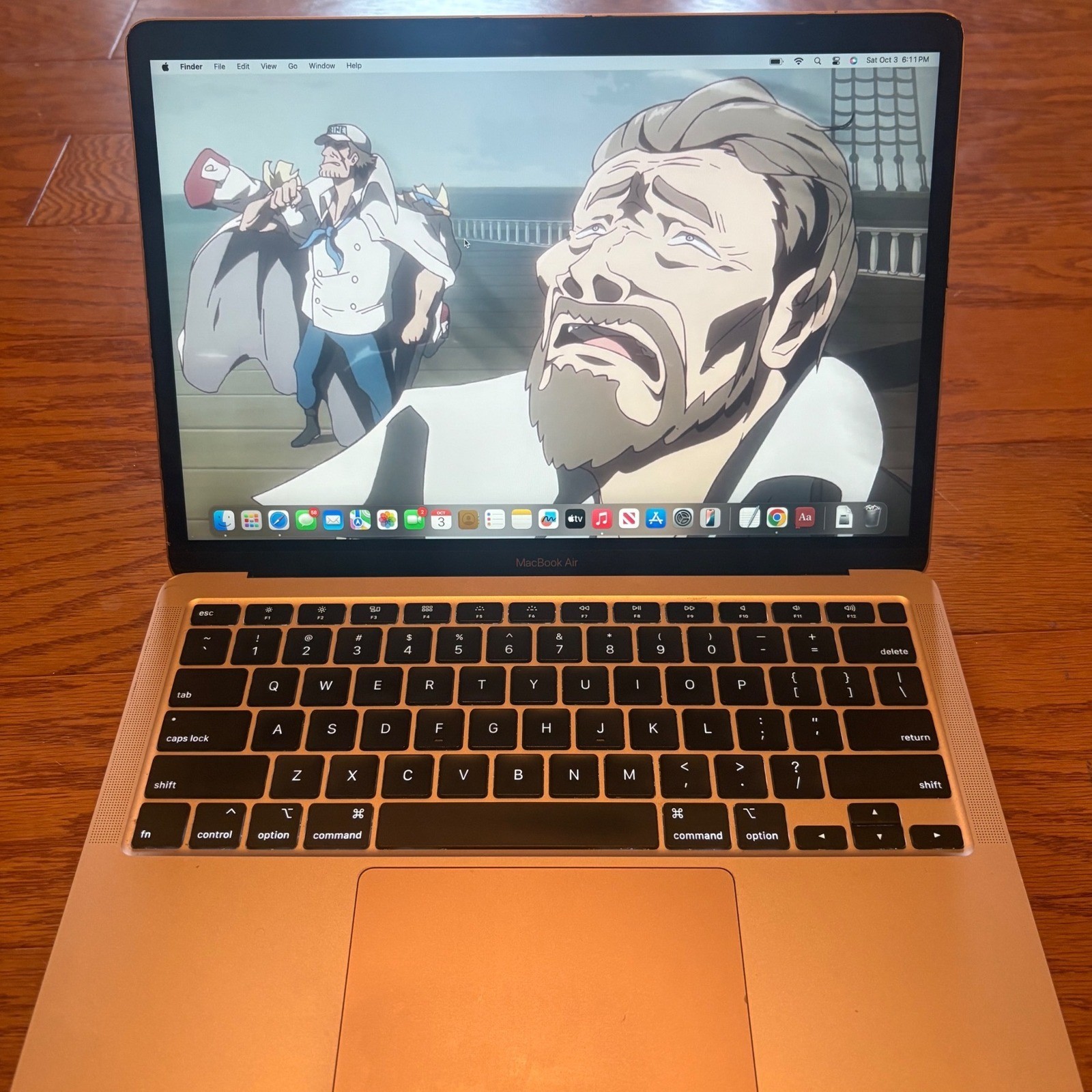 Apple MacBook Air 2020 13" Gold Intel Core i3 8GB RAM 256GB SSD macOS Sequoia
