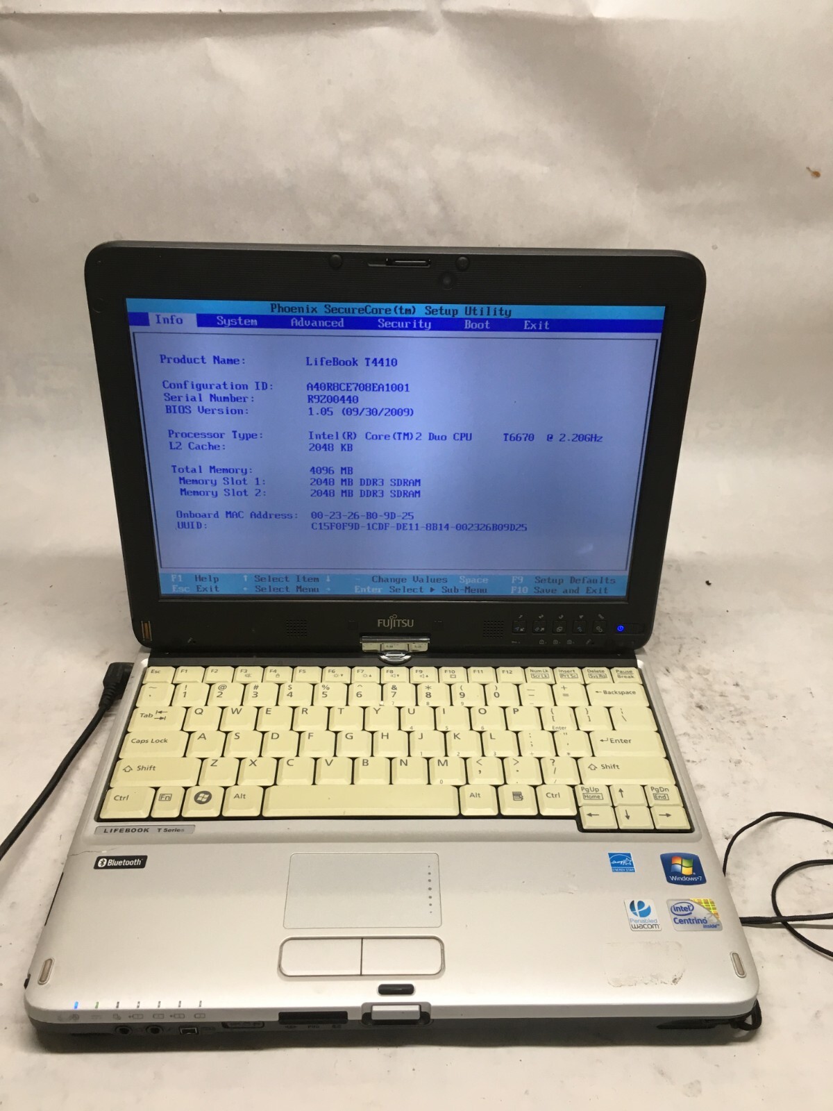 Fujitsu Lifebook T4215 [AS IS] Intel Core 2 Duo - JZ