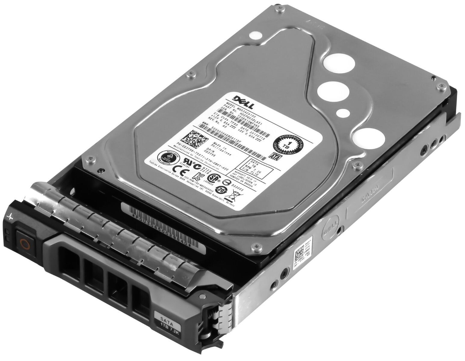 HARD DRIVE DELL 0D3YV6 MG03ACA100 1TB 7.2K 64MB SATA III 3.5''