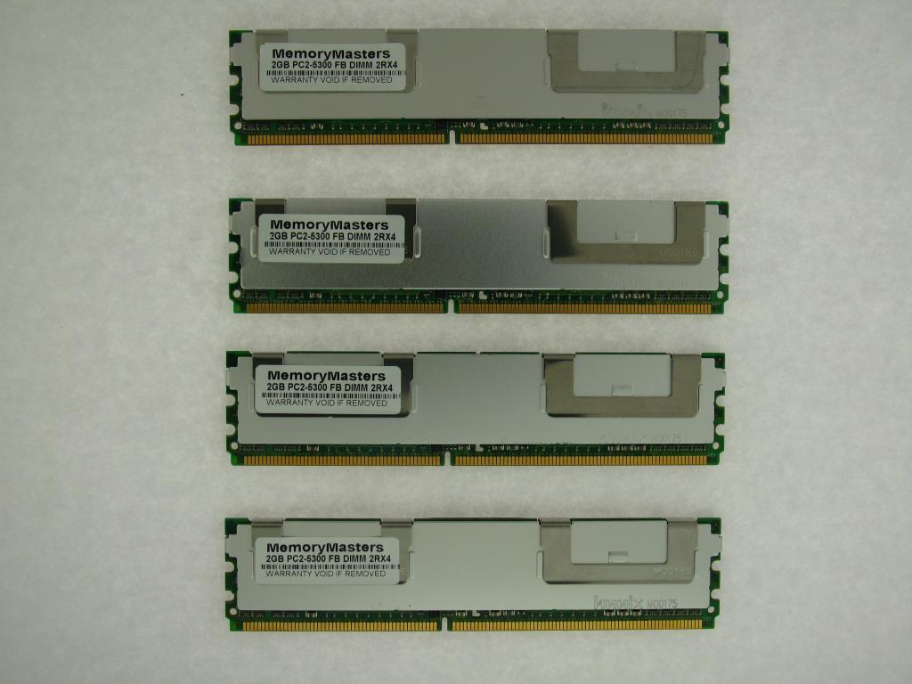 NOT FOR PC 8GB 4x2GB Memory Supermicro SUPER X7DWA-N Motherboard FB-DIMM