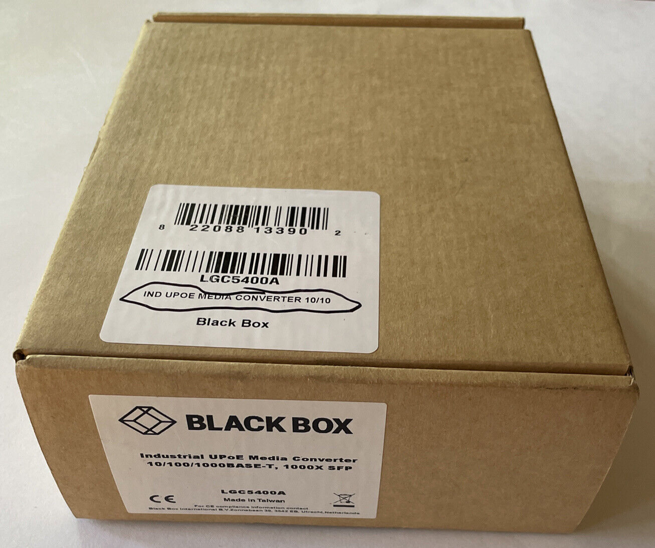 Black Box Media Converter with Terminal Block LGC5400A *BRAND NEW*