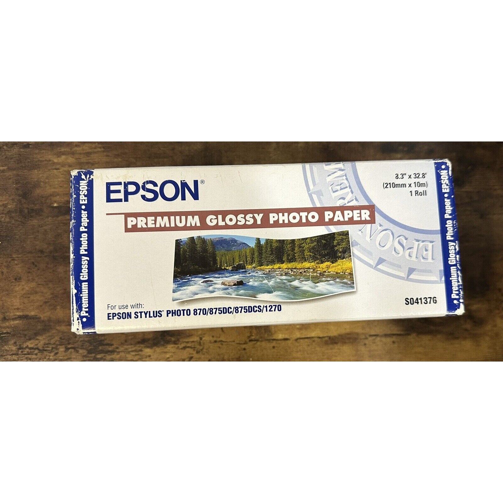 Epson Premium Glossy Photo Paper S041376 Roll 8.3